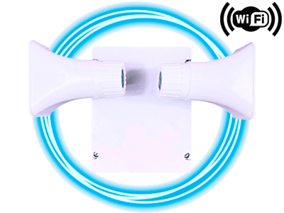 Alarma Vecinal Con Voz RF 433MHz, APP Móvil AV-210201-01W